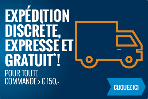 Expedition discrete expresse et *gratuit